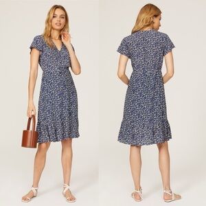 Rails Women’s Large Kiki Navy Ditsy Floral Mini Dress
